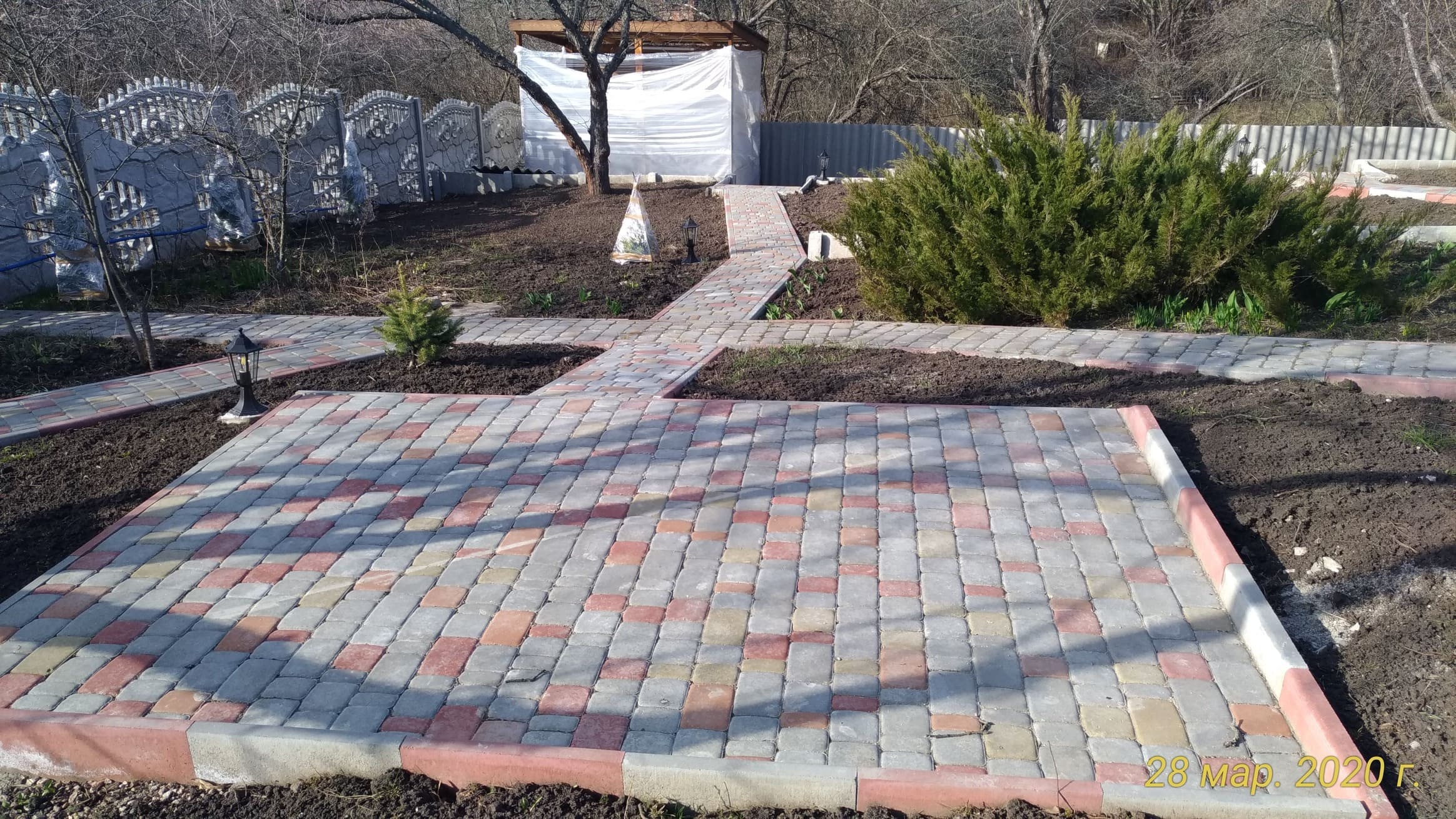 Площадка после